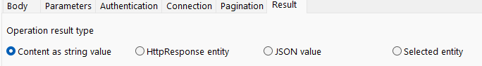 EntityResult