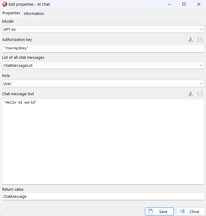 OpenAIChat