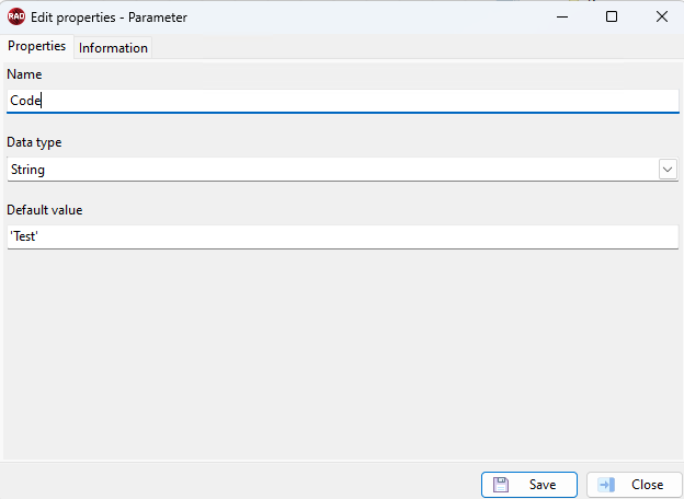 ParameterProperties