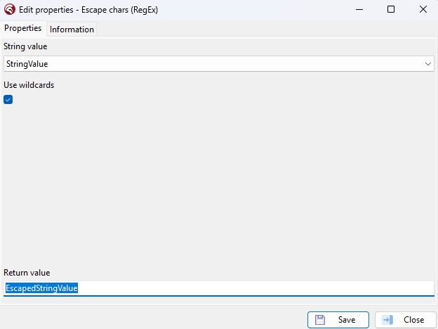 RegexEscape
