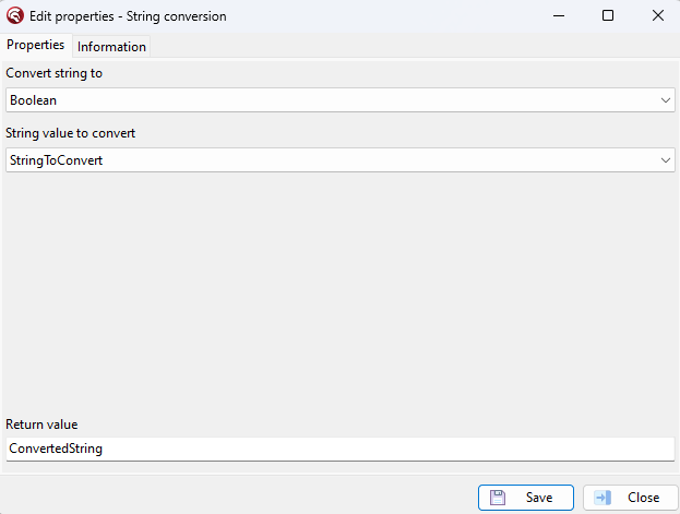 StringConversion
