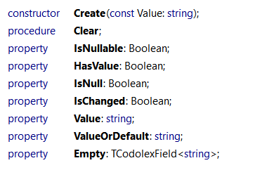 TCodolexField